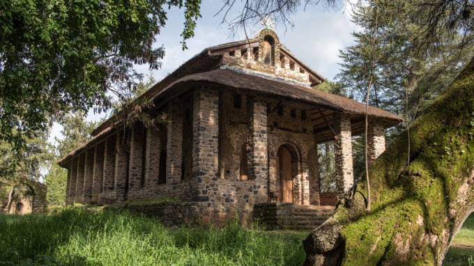 Debre Berhan Selassie Church Ethiopia Africa