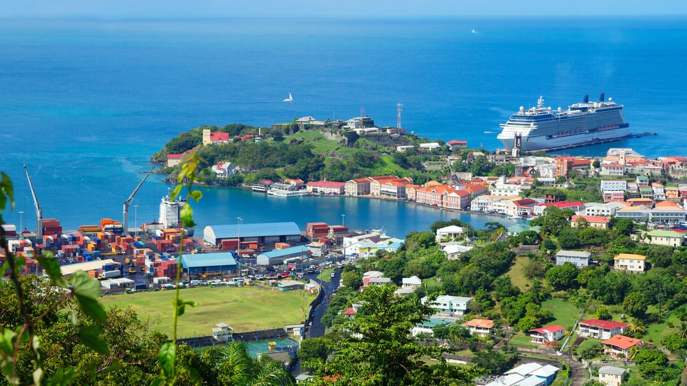 Grenada Caribbean Spice Island Famous For Its Vibrant Coastal Towns And Perfect Sandy Beaches