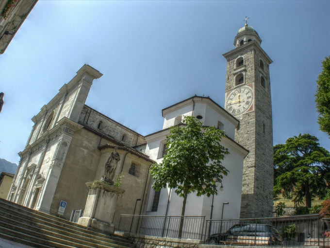 Cathedral in Lugano Switzerland