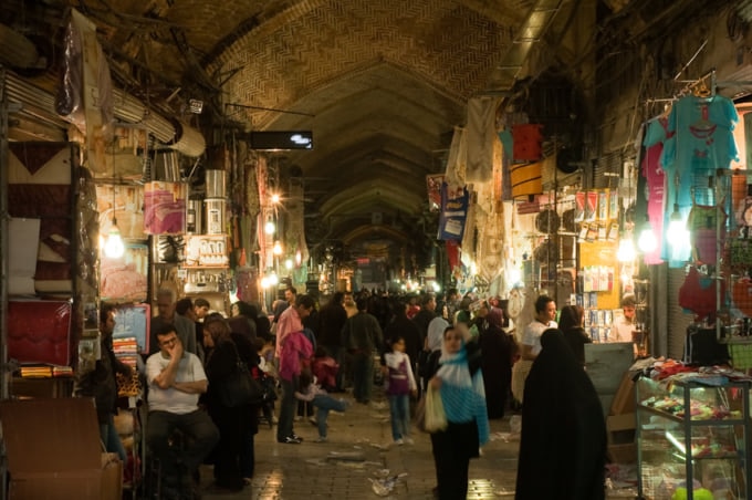 Tehran Grand Bazaar, great place to see Persian culture