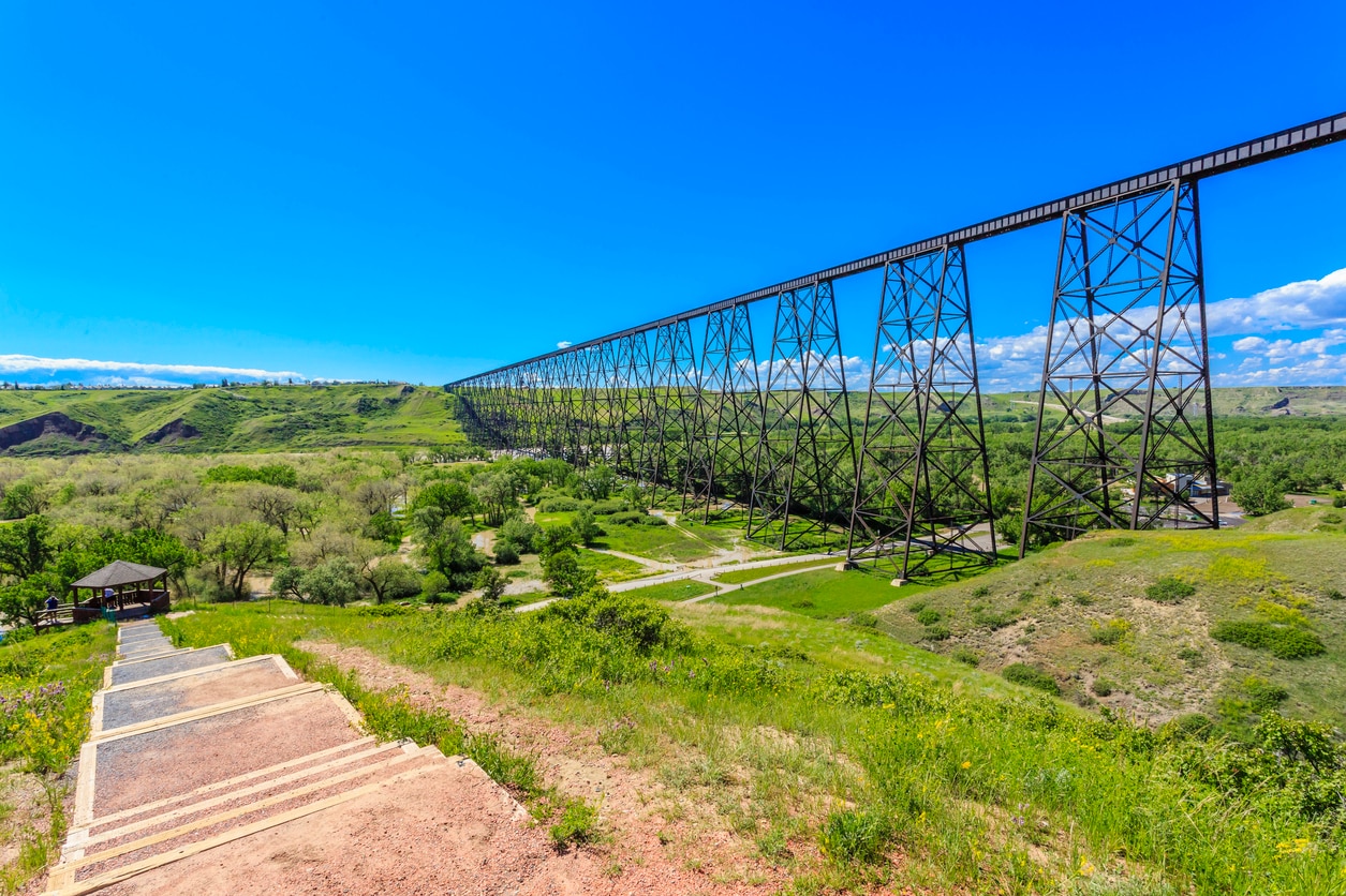 Lethbridge : A Commercial Hub for Many Ranching and Farming Communities in the Surrounding Area