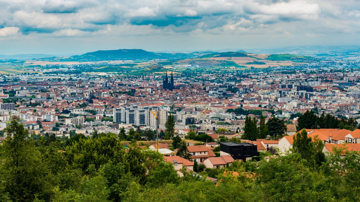 Clermont-Ferrand : Auvergne’s Industrial Capital Distinctive with a Skyline That Has a Moodily Gothic Ambiance