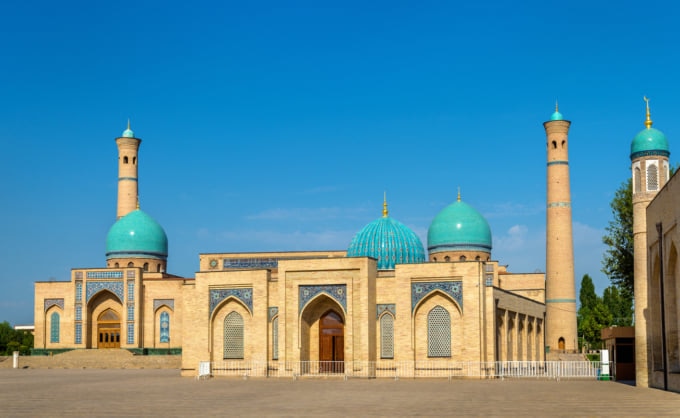 Hazrat Imam Ensemble in Tashkent, the capital of Uzbekistan