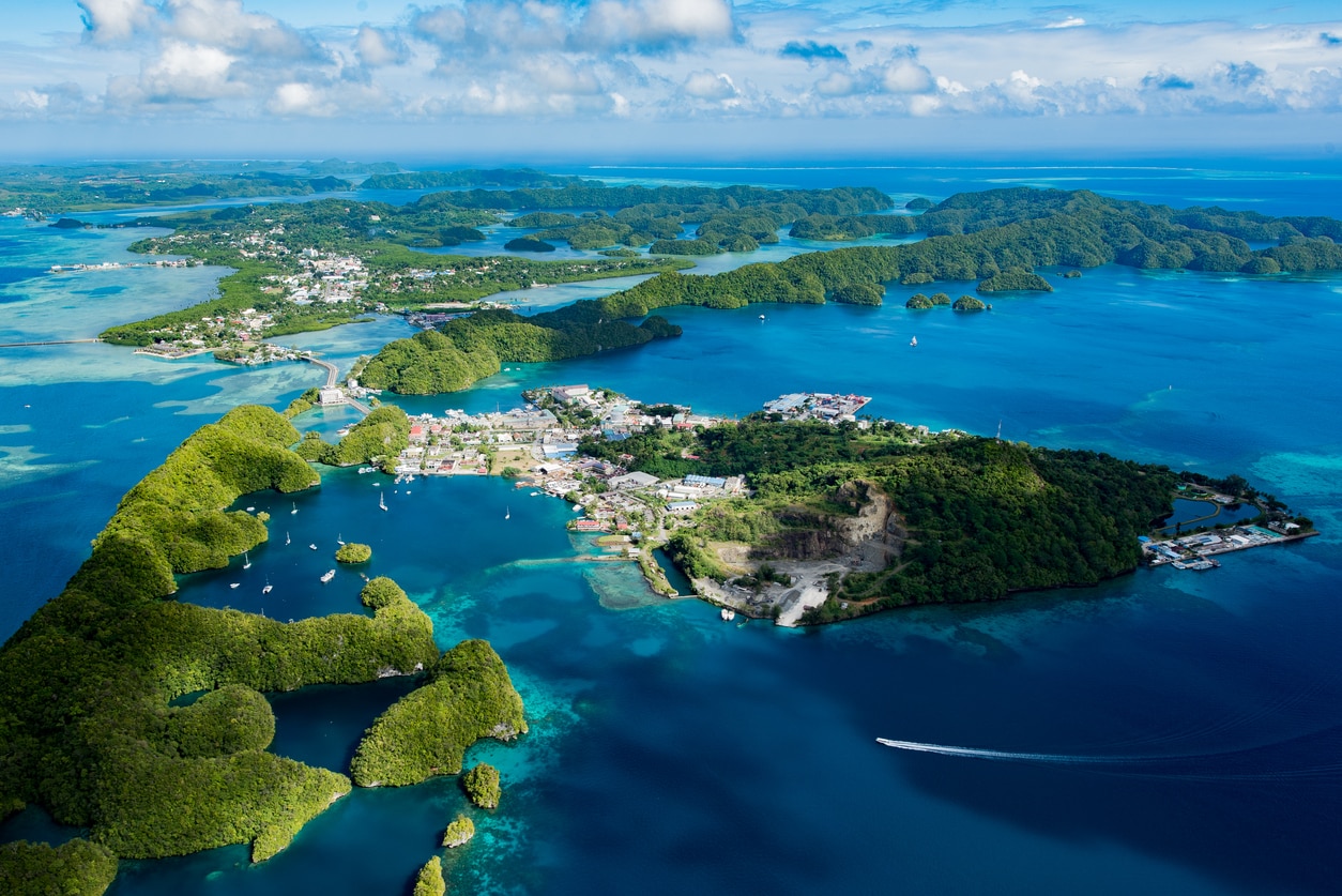 Koror : The Commercial Center and the Only Notable City of Palau.