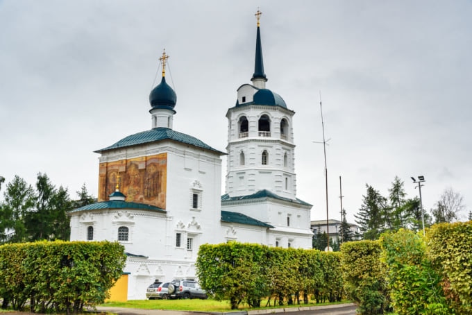 Спасская церковь иркутск фото