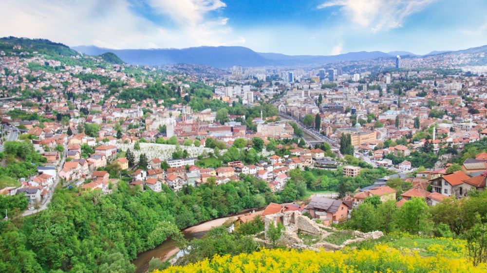 Sarajevo : Once War Ridden City Stands In Colorful Hues of Architecture