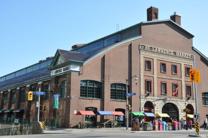 The St. Lawrence Market Toronto