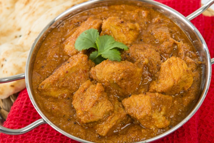 Vindaloo spicy Indian curry