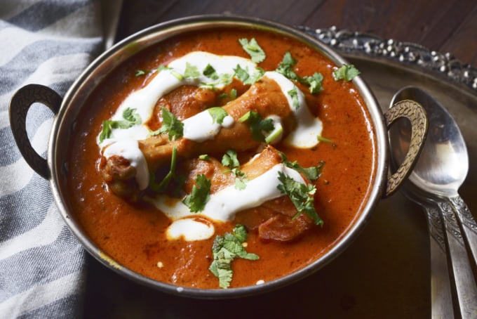 Butter chicken, must-eat Indian curry