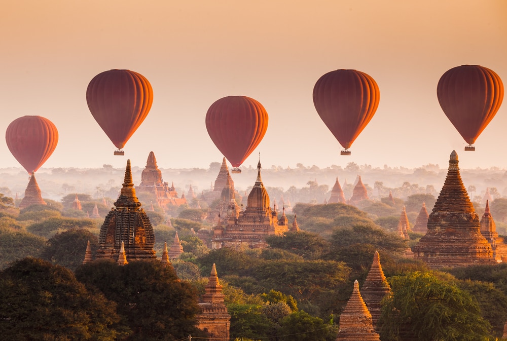 Um guia para a incrível cidade antiga de Bagan em Mianmar