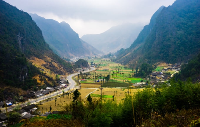 Ha Giang mountains in Vietnam