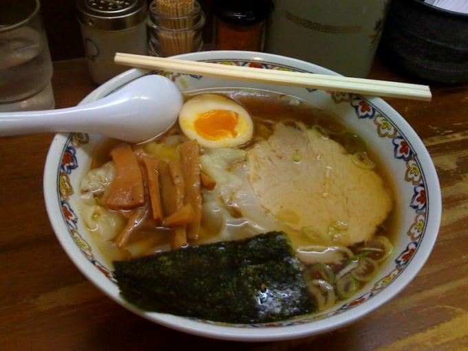 Harukiya ramen, one of Tokyo's most famous original ramen shops