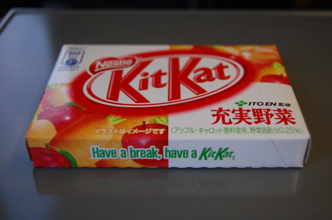 Vegetable Juice Kit Kat Japan