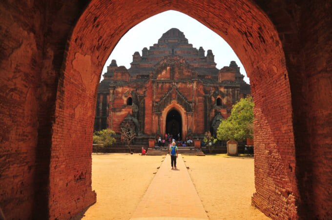 Dhammayangyi Temple in Bagan