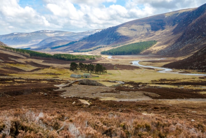 Cairngorm Mountains Scotland