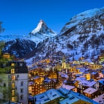View of the Matterhorn from Zermatt