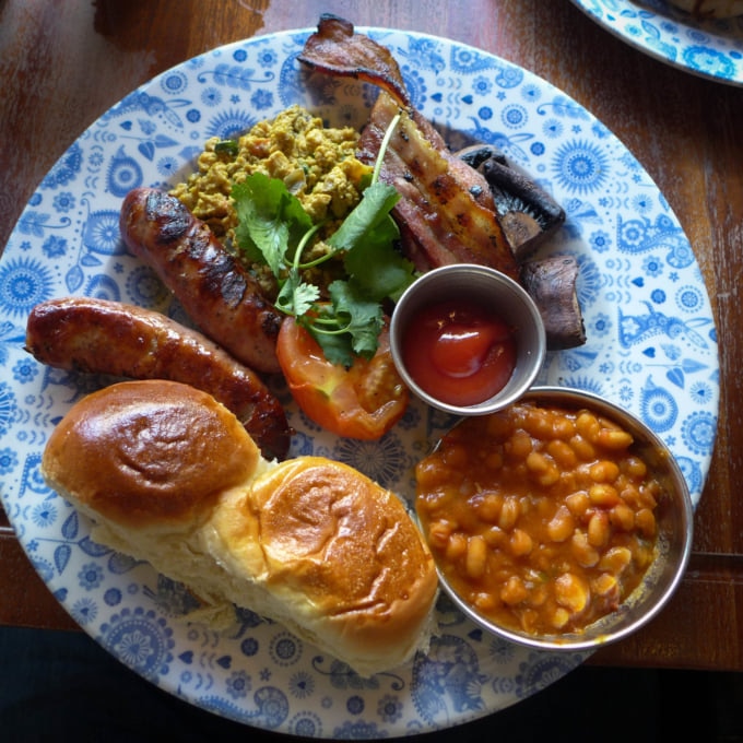 Indian Breakfast at Dishoom, best brunch in London