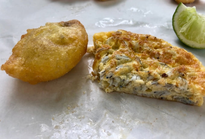 Whitebait Fritter New Zealand food