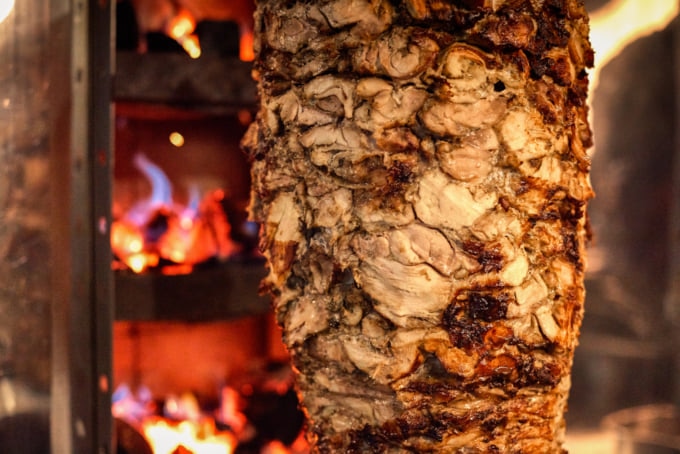 Turkish durum doner classic streetfood in Istanbul