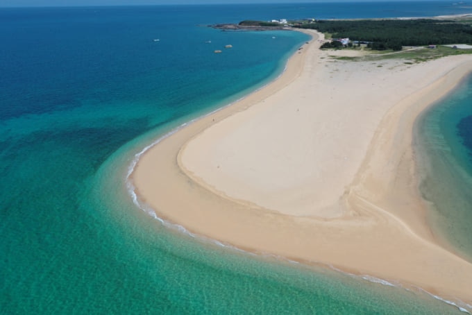 beautiful beach in Penghu