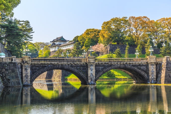 Incredible view of Tokyo Imperial Palace