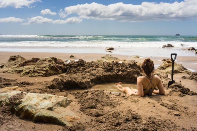 Hot Water Beach New Zealand