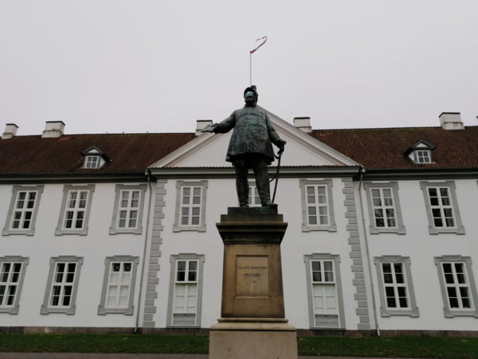 Statue of King Frederik the 7th of Denmark