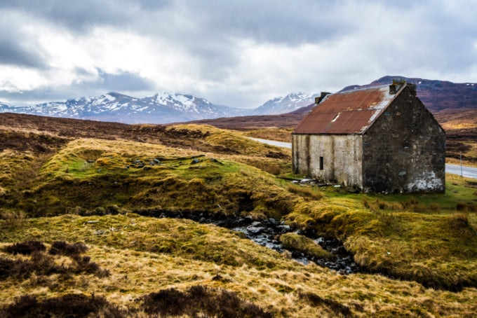 Bothy in Scotland