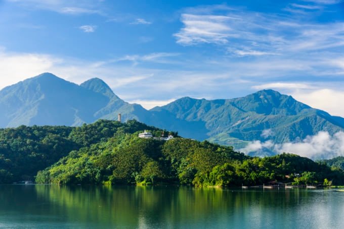 Beautiful scenic view in Taiwan