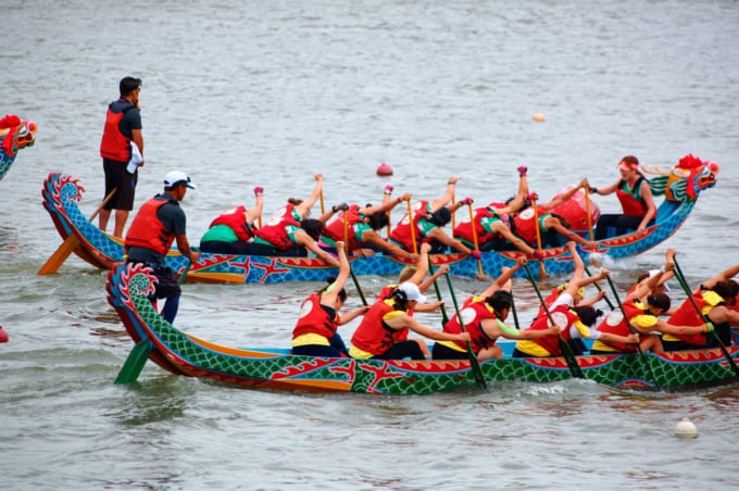 Dragon boat festival in Taiwan