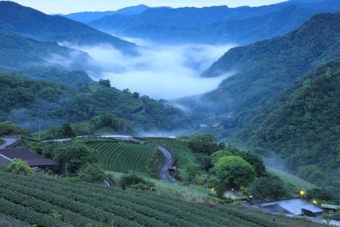 Taiwan high mountain summer retreat