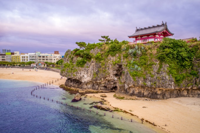 Naminoue Shrine famous sight in Naha, Okinawa
