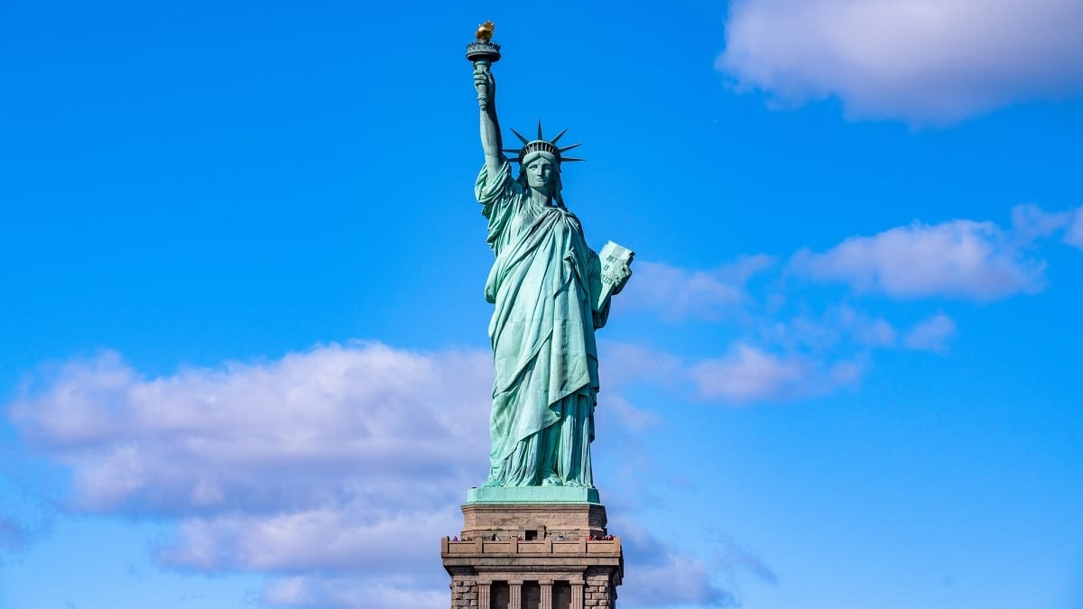 Statue of Liberty: A UNESCO World Heritage Site and Iconic Tourist Spot in New York, USA