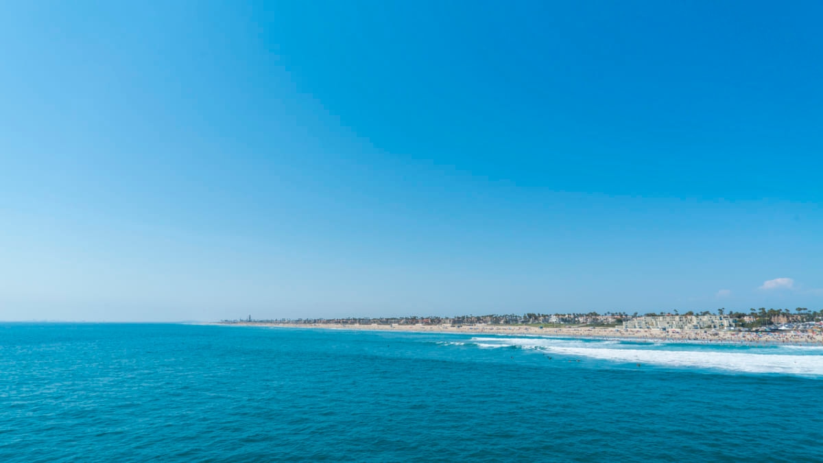 Tourist attractions in Surf City, Huntington Beach, Southern California