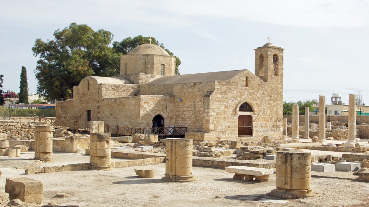 The enchanting city of Paphos, Cyprus, where you can explore the world of Greek mythology