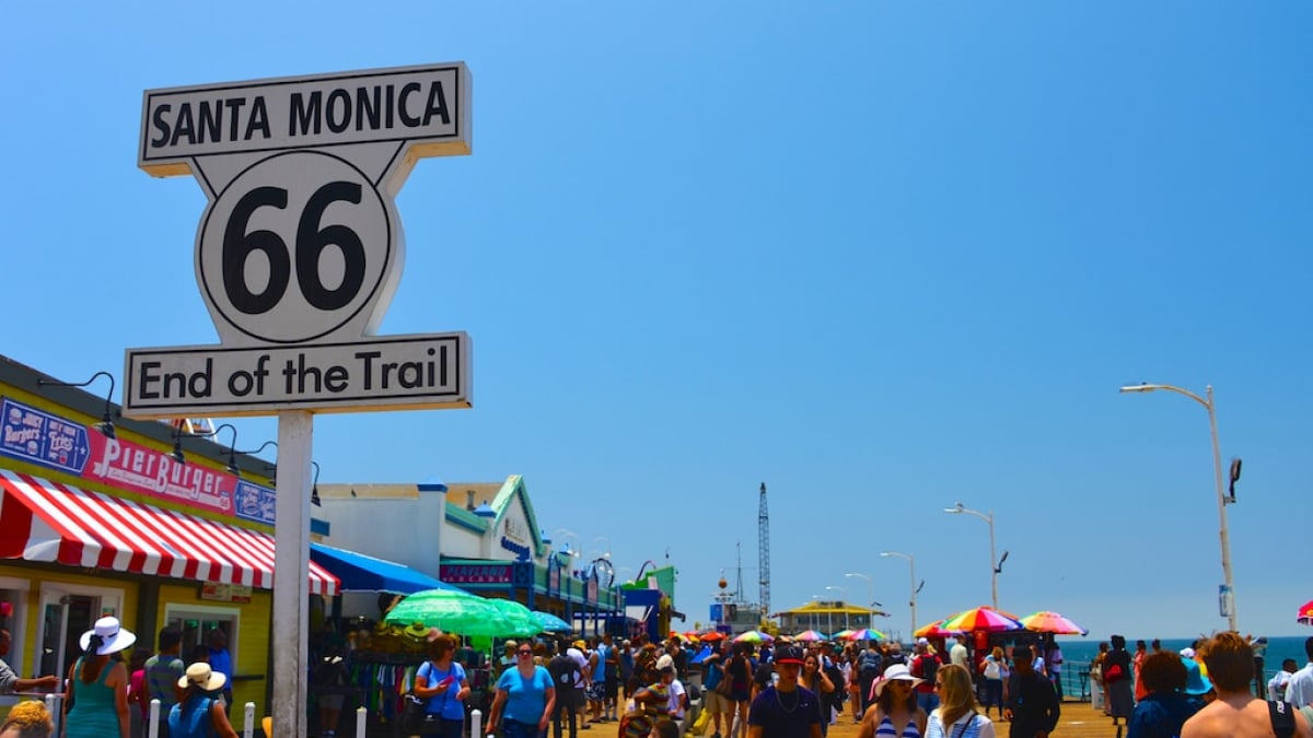 Top 4 recommended tourist spots in the popular beach resort of Santa Monica!