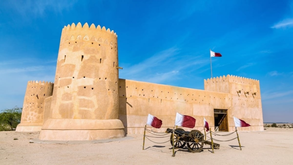 Qatar’s World Heritage Site — Al Zubarah Archaeological Site, Suddenly Appearing in the Desert