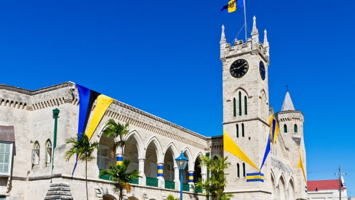 World Heritage Site of the Commonwealth Caribbean Country Barbados! Historic Bridgetown and its Garrison