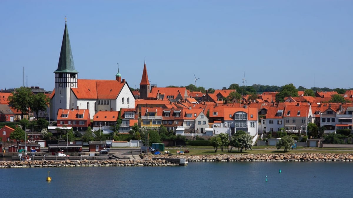 Recommended Tourist Attractions in Rønne, a Town on Bornholm Island Floating in the Baltic Sea