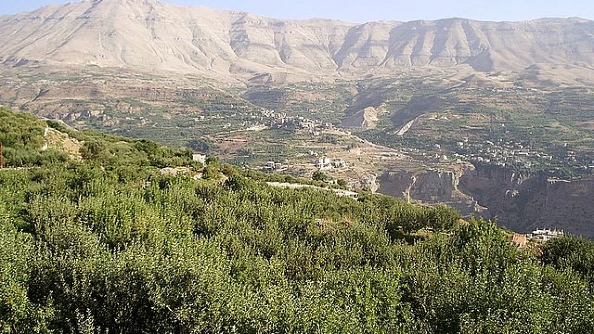 Scenic views where the Cedars of Lebanon Grow: The World Heritage Site of the Qadisha Valley and the Forest of the Cedars of God