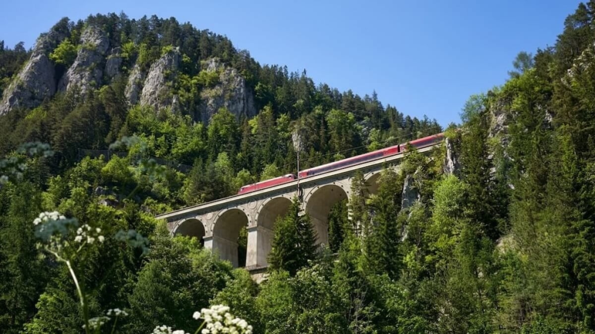 World’s First Mountain Railway: Ride the UNESCO World Heritage Semmering Railway and Enjoy Breathtaking Views!