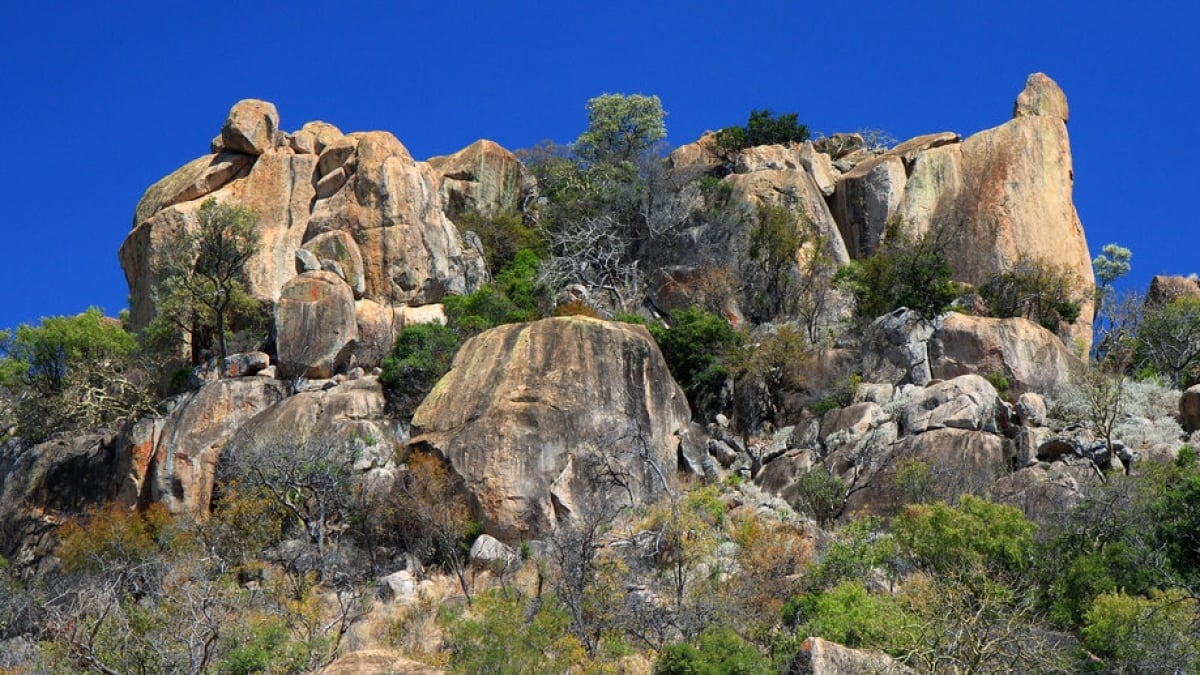 The Matobo Hills, a Zimbabwe World Heritage Site Formed Over 2 Billion Years Ago
