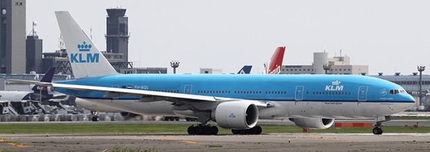 klm one way ticket