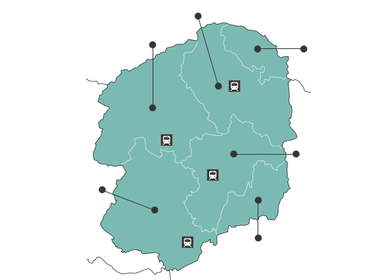 Tochigiの地図