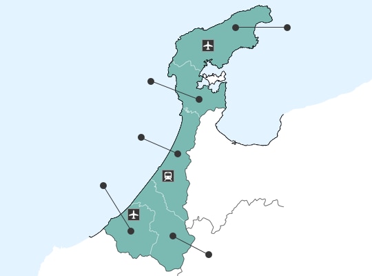 Ishikawaの地図