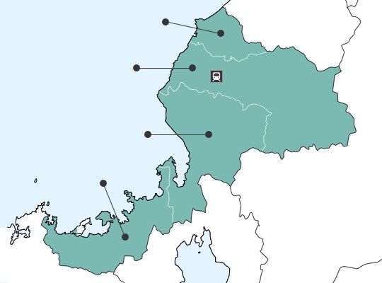 Fukuiの地図