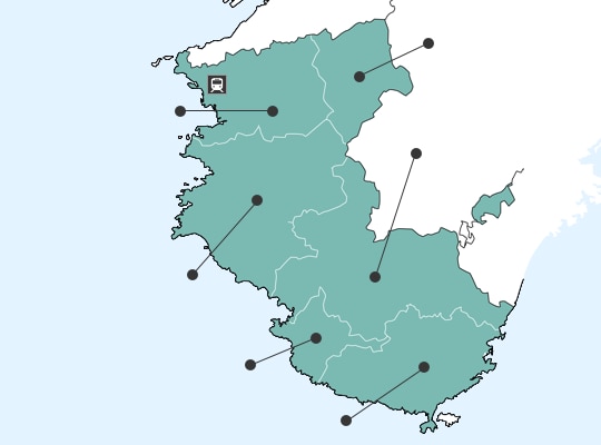 Wakayamaの地図