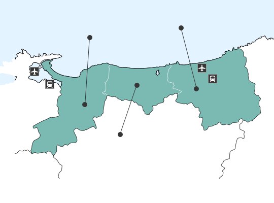 Tottoriの地図