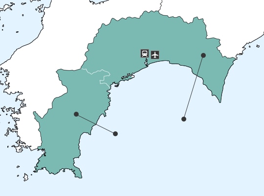 Kochiの地図